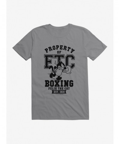 Flash Sale Felix The Cat Property of FTC Boxing T-Shirt $6.12 T-Shirts