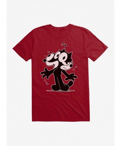 Hot Selling Felix The Cat Split Personality T-Shirt $6.69 T-Shirts