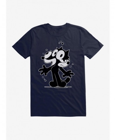 Hot Selling Felix The Cat Split Personality T-Shirt $6.69 T-Shirts