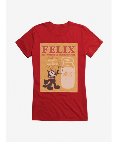 Value for Money Felix The Cat The Wonderful Cat Girls T-Shirt $7.77 T-Shirts