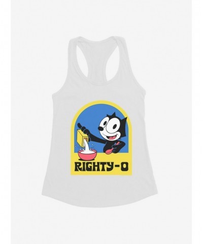 Best Deal Felix The Cat Righty-O Girls Tank $9.76 Tanks