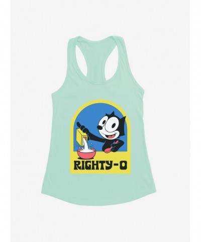 Best Deal Felix The Cat Righty-O Girls Tank $9.76 Tanks