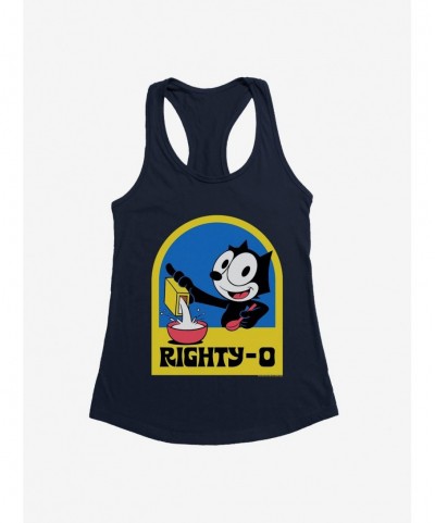 Best Deal Felix The Cat Righty-O Girls Tank $9.76 Tanks