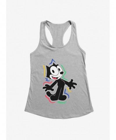 Limited-time Offer Felix The Cat 90s Highlights Girls Tank $5.98 Tanks