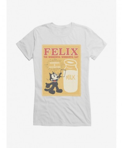 Value for Money Felix The Cat The Wonderful Cat Girls T-Shirt $7.77 T-Shirts