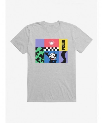 Cheap Sale Felix The Cat 90s Graphic Collage T-Shirt $8.99 T-Shirts