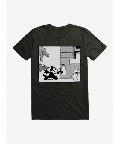 Absolute Discount Felix The Cat Milk Time T-Shirt $6.69 T-Shirts