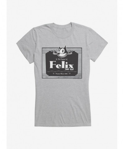 Sale Item Felix The Cat The Original Movie Cat Girls T-Shirt $8.17 T-Shirts