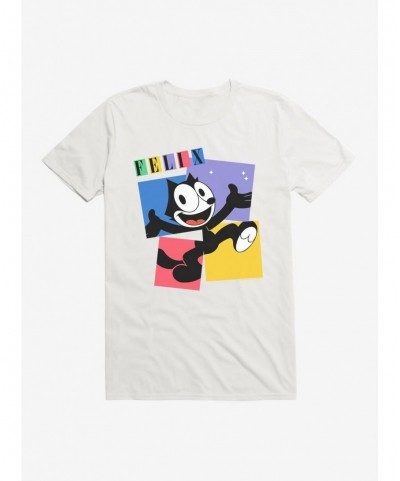 Hot Selling Felix The Cat Box Graphic T-Shirt $7.65 T-Shirts