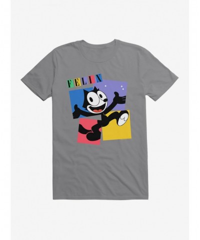 Hot Selling Felix The Cat Box Graphic T-Shirt $7.65 T-Shirts