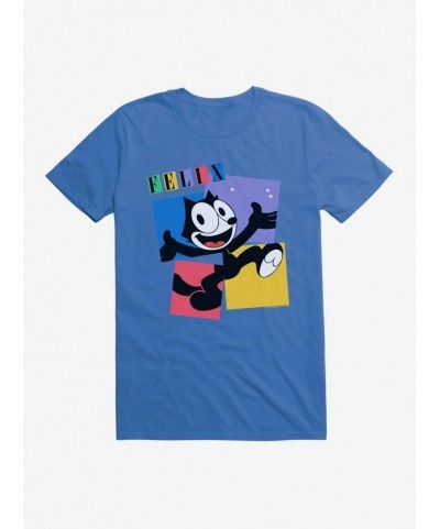 Hot Selling Felix The Cat Box Graphic T-Shirt $7.65 T-Shirts