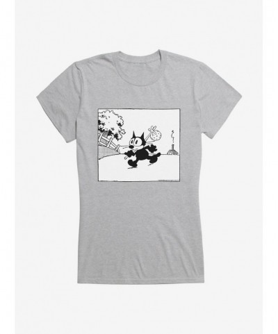 Absolute Discount Felix The Cat Packed Up Girls T-Shirt $5.98 T-Shirts