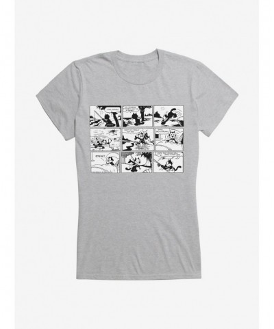 Limited Time Special Felix The Cat Time To Fish Girls T-Shirt $7.17 T-Shirts