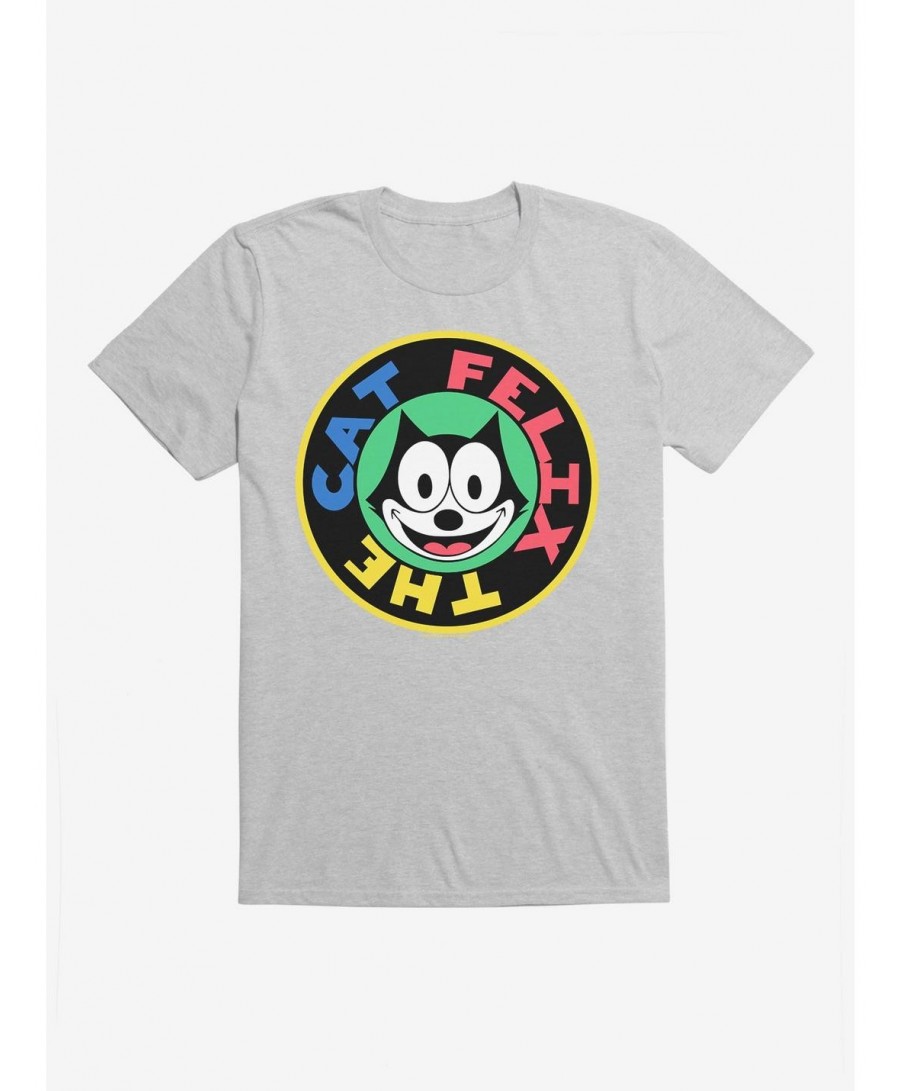 Hot Sale Felix The Cat 90s Sticker Graphic T-Shirt $8.80 T-Shirts