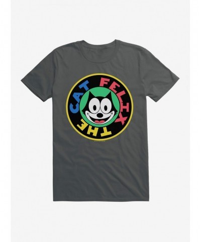 Hot Sale Felix The Cat 90s Sticker Graphic T-Shirt $8.80 T-Shirts