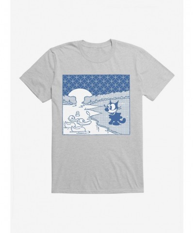 Bestselling Felix The Cat Duck Pond T-Shirt $6.88 T-Shirts