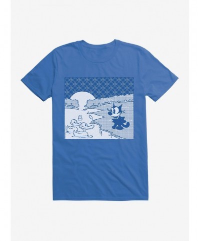 Bestselling Felix The Cat Duck Pond T-Shirt $6.88 T-Shirts