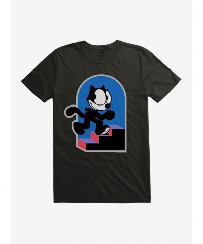 Absolute Discount Felix The Cat Step By Step T-Shirt $8.99 T-Shirts