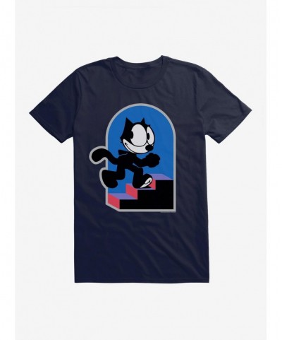 Absolute Discount Felix The Cat Step By Step T-Shirt $8.99 T-Shirts