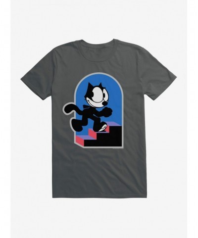 Absolute Discount Felix The Cat Step By Step T-Shirt $8.99 T-Shirts