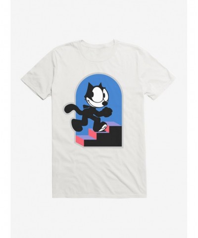 Absolute Discount Felix The Cat Step By Step T-Shirt $8.99 T-Shirts