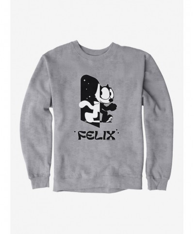 High Quality Felix The Cat Black and White Sweatshirt $11.51 Sweatshirts