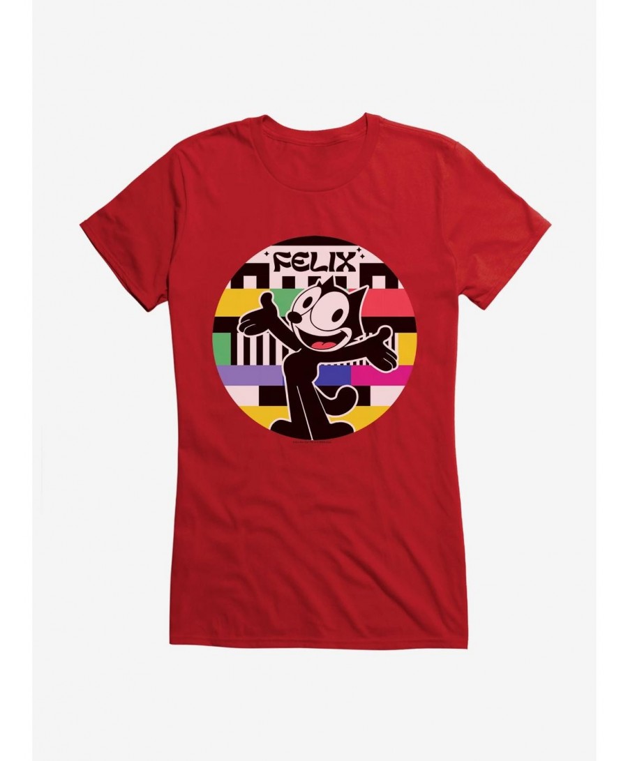 Pre-sale Felix The Cat 90s Graphic Girls T-Shirt $7.17 T-Shirts