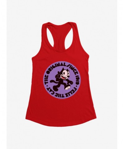 Discount Sale Felix The Cat The Original Since 1919 Girls Tank $7.77 Tanks