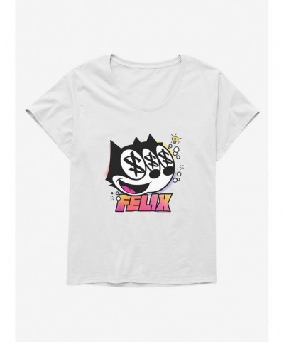 Best Deal Felix The Cat Dollar Signs Girls T-Shirt Plus Size $9.71 T-Shirts