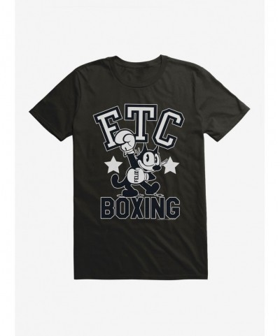 Pre-sale Discount Felix The Cat FTC Boxing T-Shirt $7.27 T-Shirts