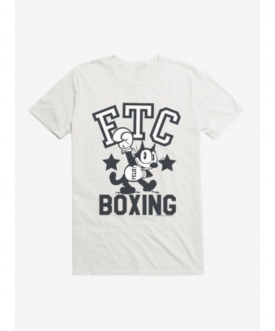 Pre-sale Discount Felix The Cat FTC Boxing T-Shirt $7.27 T-Shirts