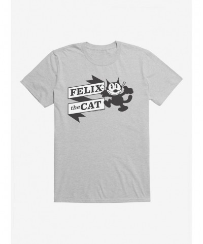 Flash Sale Felix The Cat Happy Logo T-Shirt $7.65 T-Shirts