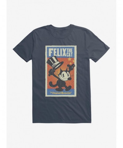 Seasonal Sale Felix The Cat The Original Movie Cat Poster T-Shirt $7.27 T-Shirts