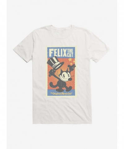 Seasonal Sale Felix The Cat The Original Movie Cat Poster T-Shirt $7.27 T-Shirts