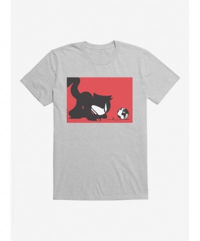 Seasonal Sale Felix The Cat Chasing The World T-Shirt $7.65 T-Shirts