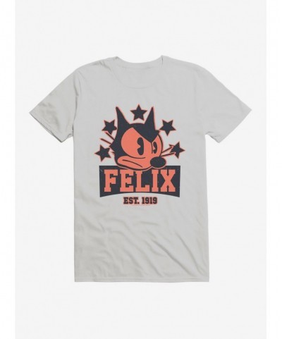 New Arrival Felix The Cat Est. 1919 T-Shirt $6.88 T-Shirts