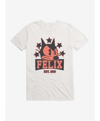 New Arrival Felix The Cat Est. 1919 T-Shirt $6.88 T-Shirts