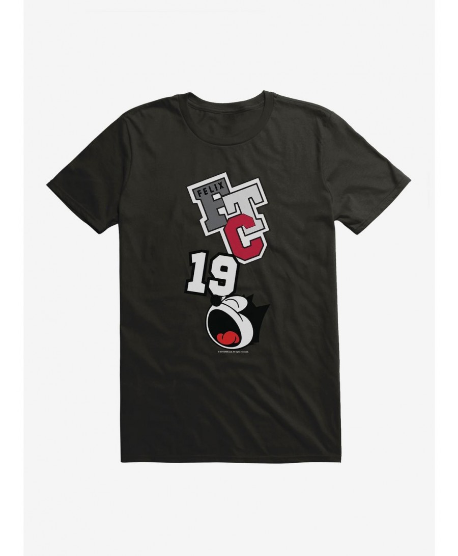 Clearance Felix The Cat FTC 19 Screaming Felix T-Shirt $8.22 T-Shirts