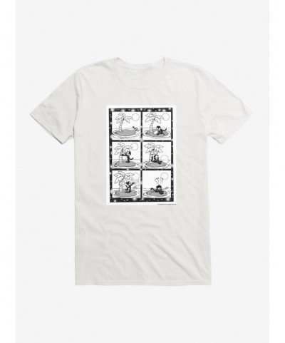 Seasonal Sale Felix The Cat Island Comic Strip T-Shirt $6.69 T-Shirts