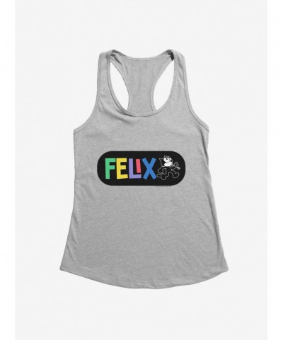 Bestselling Felix The Cat Whistling And Walking Girls Tank $8.76 Tanks