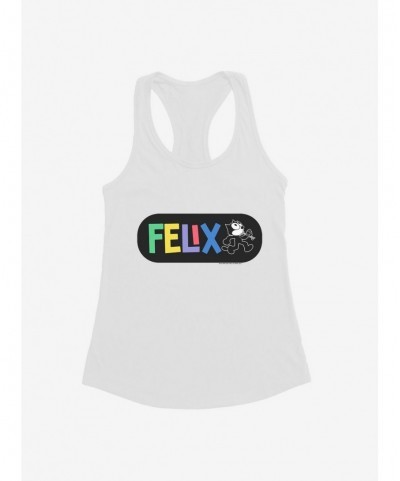 Bestselling Felix The Cat Whistling And Walking Girls Tank $8.76 Tanks