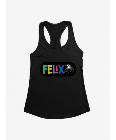 Bestselling Felix The Cat Whistling And Walking Girls Tank $8.76 Tanks