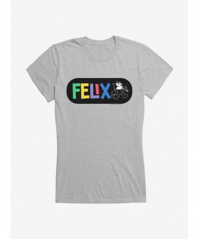 Fashion Felix The Cat Whistling And Walking Girls T-Shirt $6.37 T-Shirts