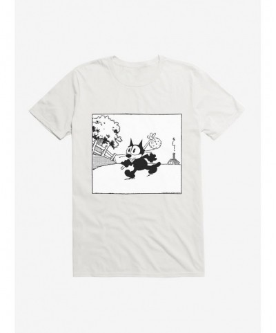 Discount Sale Felix The Cat Packed Up T-Shirt $7.07 T-Shirts