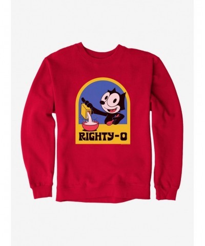 Value Item Felix The Cat Righty-O Sweatshirt $12.10 Sweatshirts