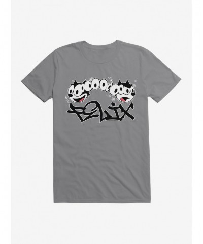 Limited Time Special Felix The Cat Split Personality Graffiti Art T-Shirt $7.07 T-Shirts