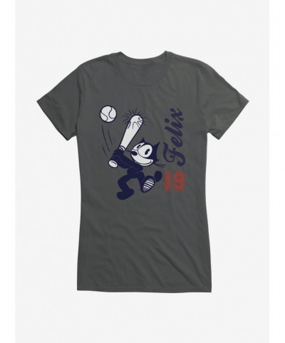 Wholesale Felix The Cat Baseball Felix '19 Girls T-Shirt $8.37 T-Shirts