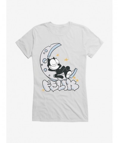 Exclusive Felix The Cat Sweet Dreams Girls T-Shirt $7.77 T-Shirts