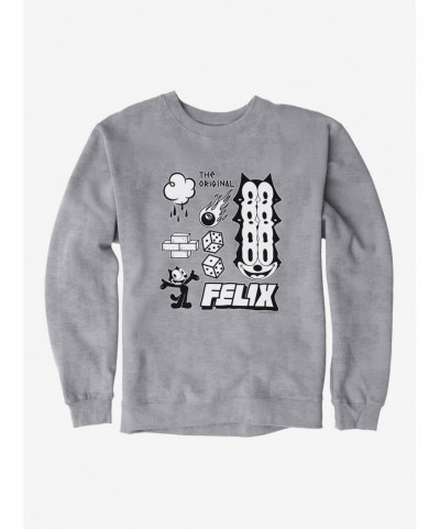 Unique Felix The Cat The Original Icons Sweatshirt $11.81 Sweatshirts