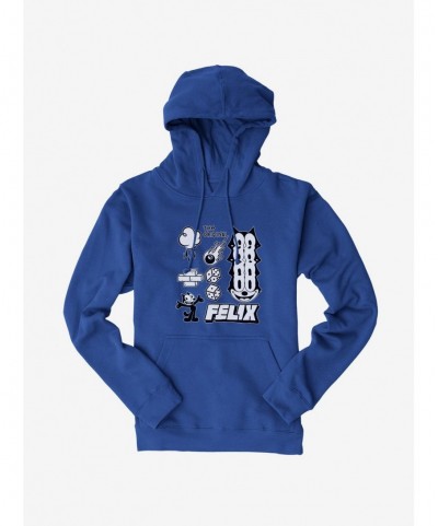 Flash Sale Felix The Cat The Original Icons Hoodie $12.21 Hoodies